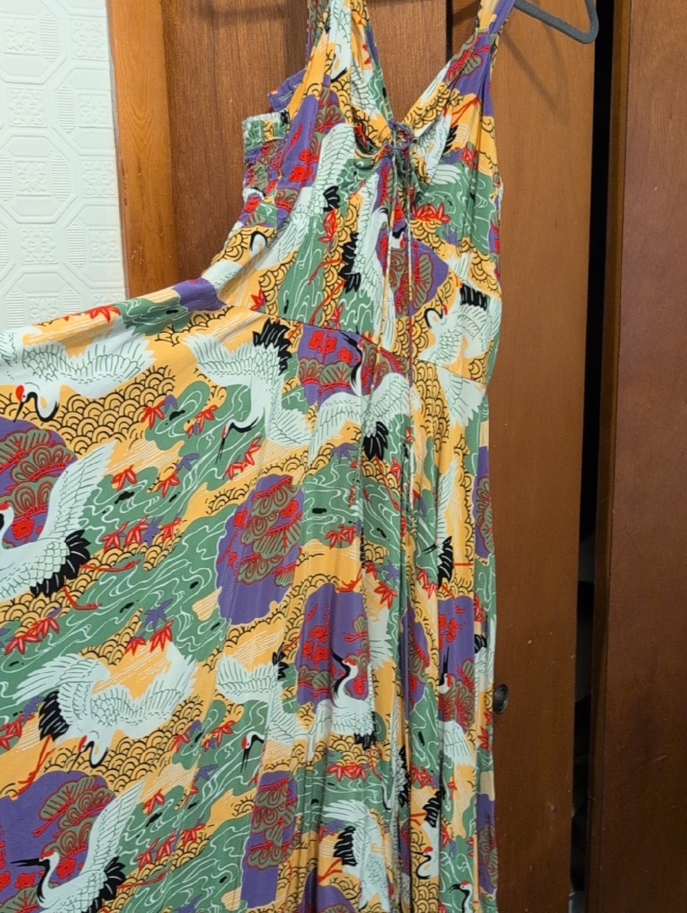 L'amour Tropical Cranes Dress - Picture 4 of 6